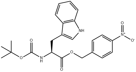 BOC-TRP-OBZL(4-NO2) Struktur