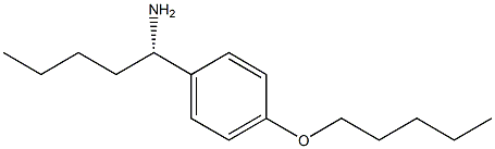 (1S)-1-(4-PENTYLOXYPHENYL)PENTYLAMINE Struktur