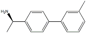 (1R)-1-[4-(3-METHYLPHENYL)PHENYL]ETHYLAMINE Struktur