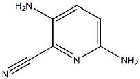 3,6-DIAMINOPYRIDINE-2-CARBONITRILE Struktur