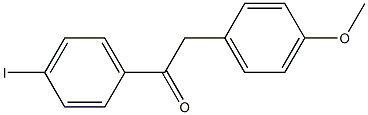 4'-IODO-2-(4-METHOXYPHENYL)ACETOPHENONE Struktur