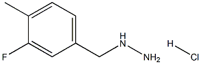 (4-METHYL-3-FLUOROBENZYL)HYDRAZINE HYDROCHLORIDE Struktur