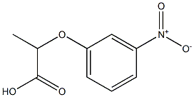 2-(3-NITROPHENOXY)PROPANOIC ACID Struktur