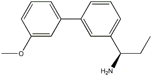 (1R)-1-[3-(3-METHOXYPHENYL)PHENYL]PROPYLAMINE Struktur