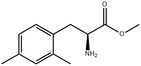 METHYL (2S)-2-AMINO-3-(2,4-DIMETHYLPHENYL)PROPANOATE Struktur