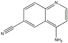 4-AMINO-6-CYANOQUINOLINE Struktur