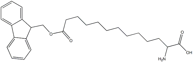 FMOC-DL-2-AMINODODECANOIC ACID Struktur