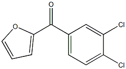 2-(3,4-DICHLOROBENZOYL)FURAN Struktur