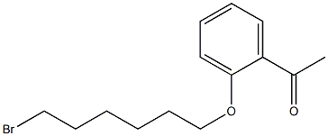 1-[2-(6-BROMO-HEXYLOXY)-PHENYL]-ETHANONE Struktur