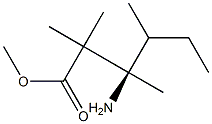 METHYL (3R)-3-AMINO-2,2,3,4-TETRAMETHYLHEXANOATE Struktur