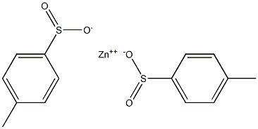 P-TOLUENE SULFINIC ACID ZINC SALT Struktur