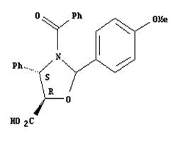 (4S,5R)-3-苯甲?；?2-(4-甲氧基苯基)-4-苯基-5-惡唑啉羧酸