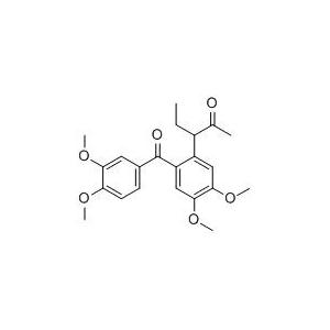 3-[2-(3,4-二甲氧基苯甲酰基)-4,5-二甲氧基苯基]-戊-2-酮