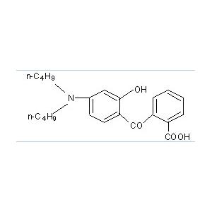 2-(4-二丁基氨基-2-羥基苯甲?；?苯甲酸