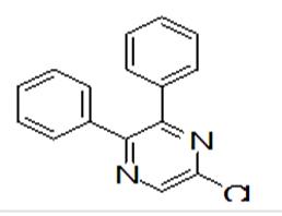 5-chloro-2,3-diphenylpyrazine