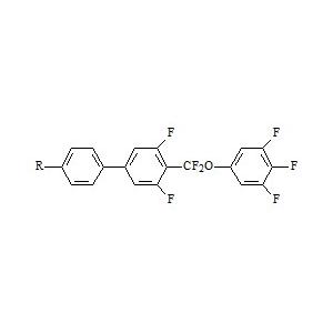 對(duì)烷基-2,6-二氟聯(lián)苯基-二氟甲氧基-3,4,5-三氟苯