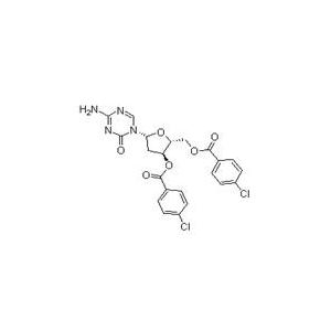 3',5'-二對(duì)氯苯甲酰氧基-2-脫氧-5-氮雜胞苷