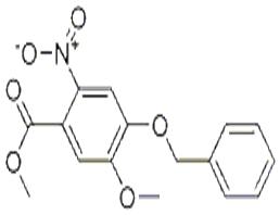 4-芐氧基-5-甲氧基-2-硝基苯甲酸甲酯