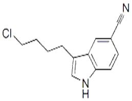 3-(4-氯代丁基)-5-氰基吲哚