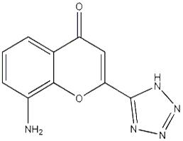 8-氨基-4-酮-2-四氮唑-5-基-4H-1-苯并吡難鹽酸鹽