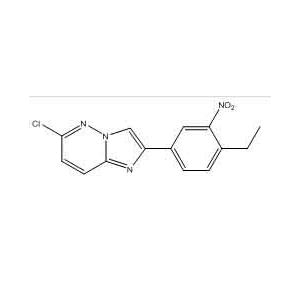 6-氯-2-（4-乙基-3-硝基苯基）咪唑[1，2-b]噠嗪