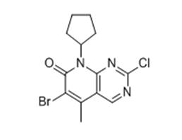 6-溴-2-氯-8-環(huán)戊基-5-甲基-吡啶并[2,3-D]嘧啶-7(8H)-酮