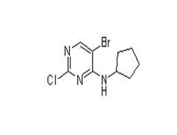 5-溴-2-氯-N-環(huán)戊胺嘧啶-4胺