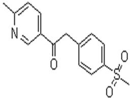 1-(6-甲基吡啶-3-基)-2-[4-(甲基磺?；?苯基]乙酮