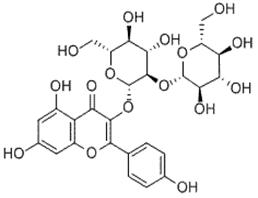 山奈酚-3-O-β-D-槐糖苷，HPLC≥98%