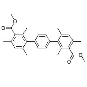 [1,1'：4'，1“ - 三聯(lián)苯] -3,3” - 二羧酸，2,2“，4,4”，6,6“ - 六甲基 - ，3,3' '二甲基酯