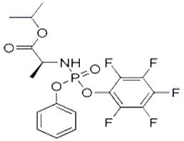 N-[(S)-(2,3,4,5,6-五氟苯氧基)苯氧基磷酰基]-L-丙氨酸異丙酯