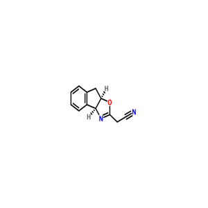 8H-?Indeno[1,?2-?d]?oxazole-?2-?acetonitrile, 3a,?8a-?dihydro-?, (3aS-?cis)?- (9CI)