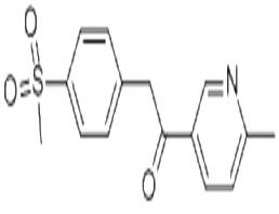 1-(6-甲基吡啶-3-基)-2-(4-甲磺?；交?-乙酮