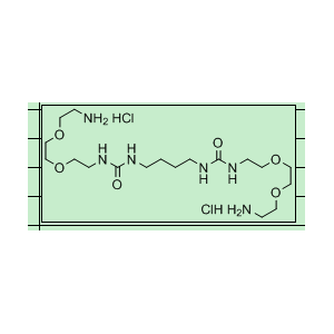 1,1'-(丁烷-1,4-二基)雙(3-(2-(2-(2-氨基乙氧基)乙氧基)乙基)脲)二鹽酸鹽