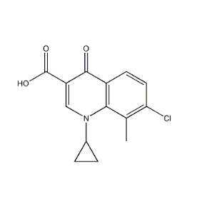 7-氯-1-環(huán)丙基-1,4-二氫-8-甲基-4-氧代-3-喹啉羧酸