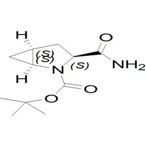 (1S,3S,5S)-3-(氨基羰基)-2-氮雜雙環(huán)[3.1.0]己烷-2-甲酸叔丁酯