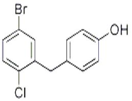 4-(5-溴-2-氯芐基)苯酚