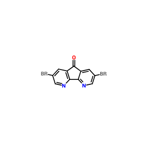 2,7-二溴-4,5-二氮雜-9-芴酮