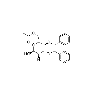 2-疊氮基-2-脫氧-3,4-二-O-芐基-beta-D-吡喃葡萄糖 6-乙酸酯