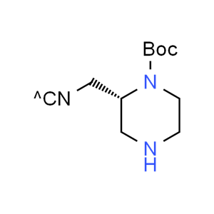 tert-butyl (S)-2-(cyanomethyl)piperazine-1-carboxylate