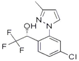 R）-1-（4-氯-2-（3-甲基吡唑-1-基）苯基）-2，2,2三氟乙醇