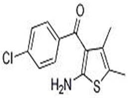 2-氨基-3-(4-氯苯甲?；?-4,5-二甲基噻吩