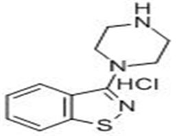 3-(1-哌嗪基)-1,2-苯異噻唑鹽酸鹽