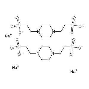 哌嗪-N，N-雙（2-乙磺酸鈉）