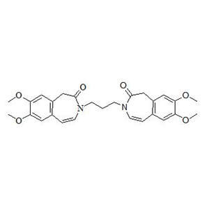 鹽酸伊伐布雷定脫氫二聚體雜質(zhì)，3,3'-丙烷-1,3-二基雙(7,8-二甲氧基-1,3,-二氫-2H-3-苯并氮雜-2-酮)