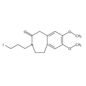 鹽酸伊伐布雷定雜質(zhì)E,      3-(3-碘丙基)-7, 8-二甲氧基-1, 3,4,5-四氫-2H-3-苯并氮雜-2-酮