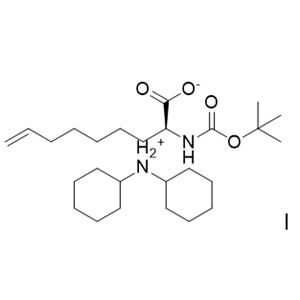 (S)-2-叔丁氧羰基氨基-8-烯壬酸二環(huán)己胺鹽