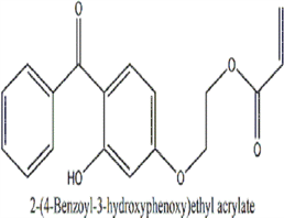 2-丙烯酸 2-(4-苯甲酰-3-羥基苯氧基)乙基酯