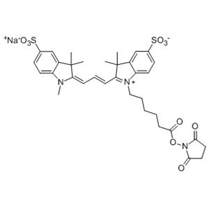 Sulfo-Cyanine3 NHS ester，Sulfo-Cy3 NHS ester