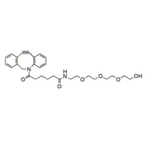 二苯基環(huán)辛炔-四聚乙二醇-羥基,DBCO-PEG4-alcohol,DBCO-PEG4-OH